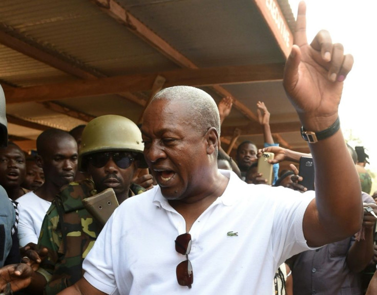 John Mahama was president for four years until 2016