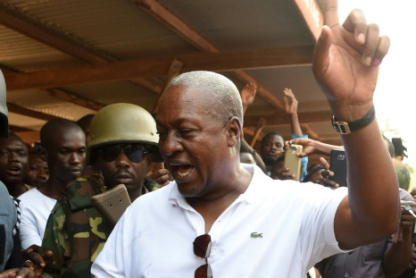 John Mahama was president for four years until 2016