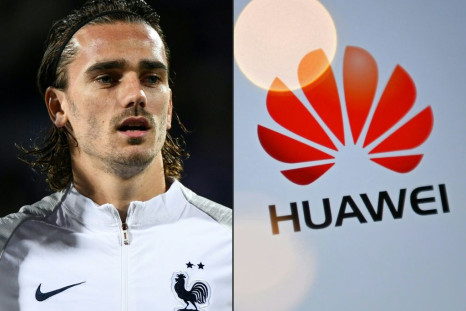 Antoine Griezmann has been a Huawei brand ambassador since 2017, the year before he won the World Cup with France