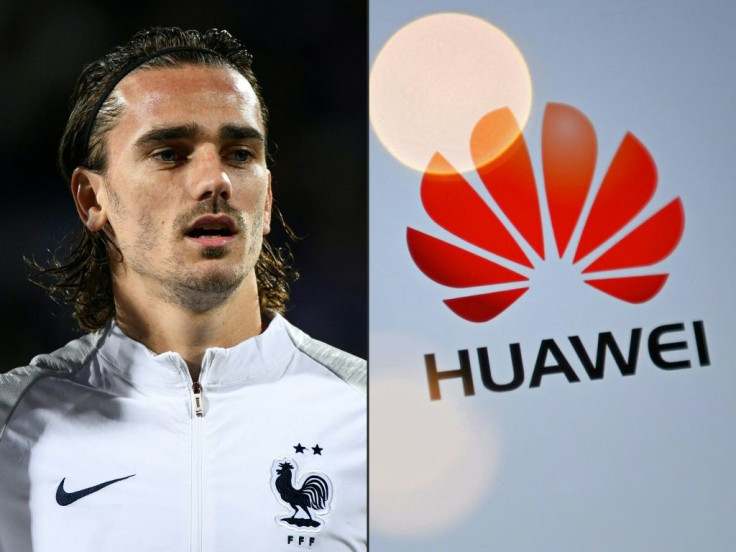 Antoine Griezmann has been a Huawei brand ambassador since 2017, the year before he won the World Cup with France
