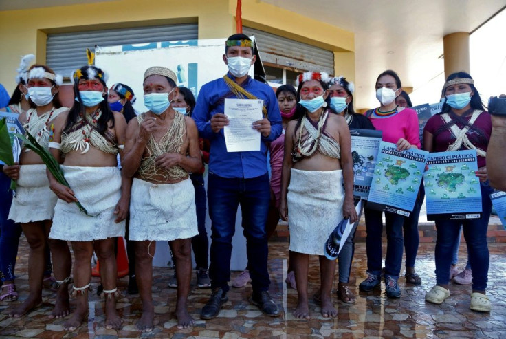 The Waorani are calling on authorities to shut down oil burners flaring off natural gas within their territory in Ecuador's Amazon region