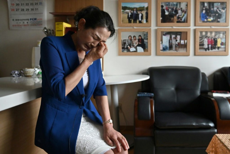 Lee Soon-keum says she was taken to a patch of wasteland where her father and brother were executed by a North Korean firing squad
