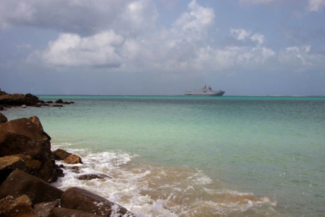 The attack took place off the French part of the Caribbean island of Saint-Martin