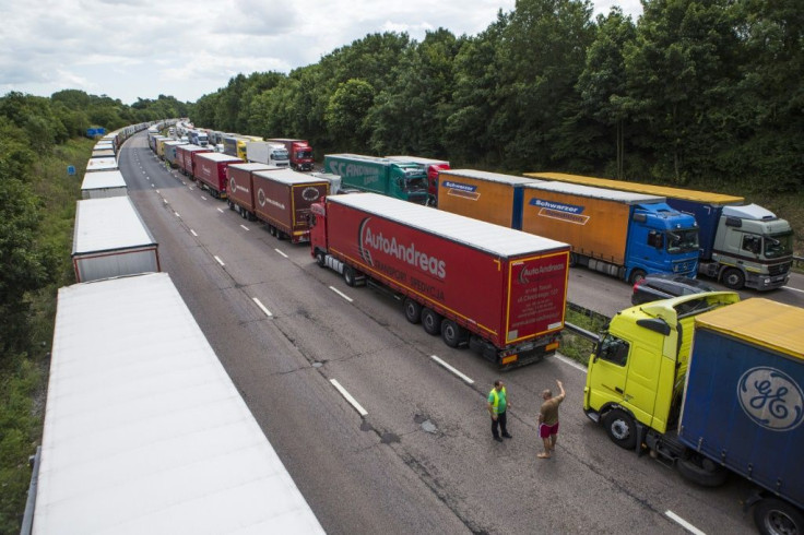 Brexit disruption could bring massive queues of trucks on major roads in southern England