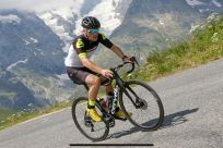 John McAvoy trains in the French Alps