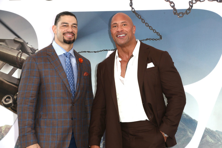 Roman Reigns and Dwayne Johnson