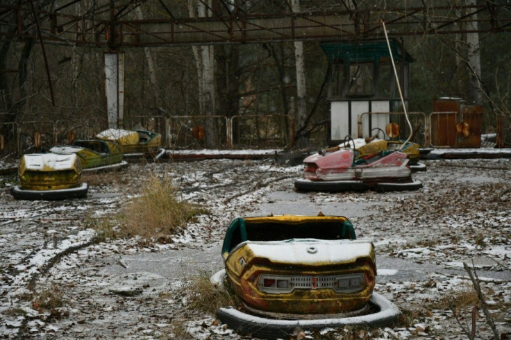 Pripyat, not far from the plant, is a ghost town -- its amusement park long abandoned
