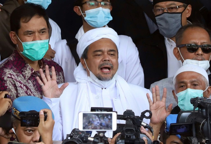 Firebrand Indonesian Muslim cleric Rizieq Shihab has been detained for alleged violations of coronavirus restrictions