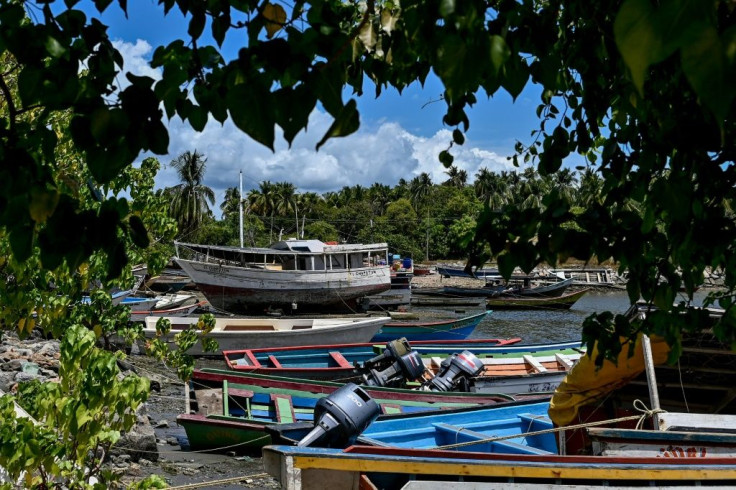 A view of the port of Guiria, Venezuela, where the ship that wrecked departed for Trinidad and Tobago