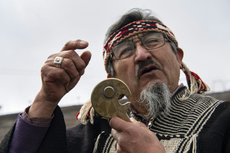 Mapuche wiseman Juan Nanculef says he will carry out a ritual to disperse the rains so the eclipse is visible