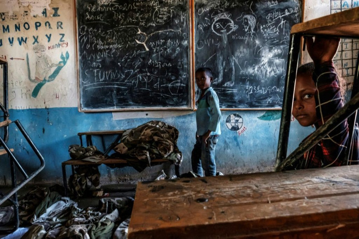 The first sign of the conflict came seven months ago, when Tigray Special Forces fighters took over the village's elementary school, emptied because of the coronavirus pandemic