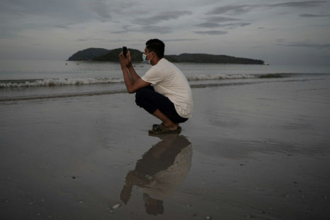 Hamid left Myanmar seven years ago, and now works in a hotel on Langkawi, a popular Malaysian resort island