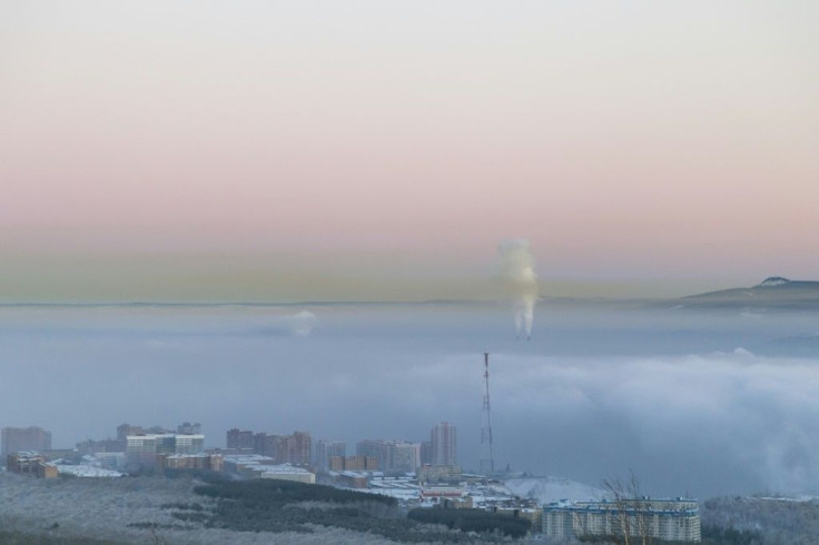 Activists want air pollution to be considered as a potential ecocide. This picture shows pollution over the Russian industrial city of Krasnoyarsk in 2018
