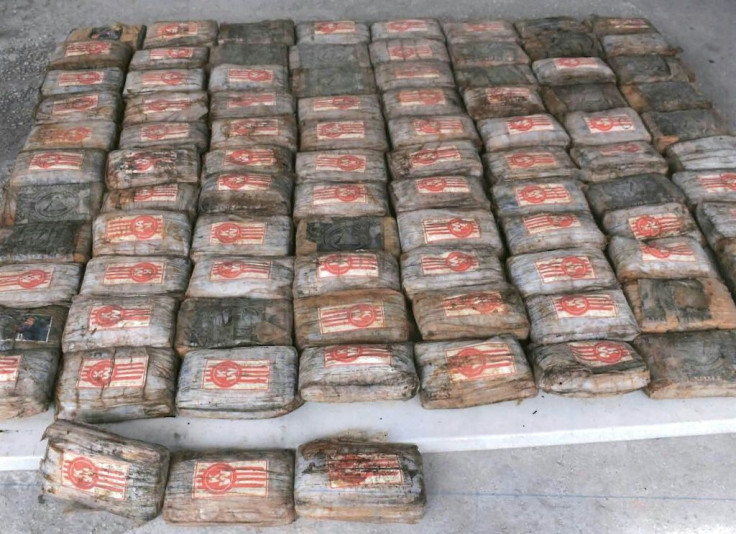 Blocks of cocaine from an 18-foot fiberglass boat washed up on Ailuk Atoll, a remote atoll with about 400 people, in the Marshall Islands last week