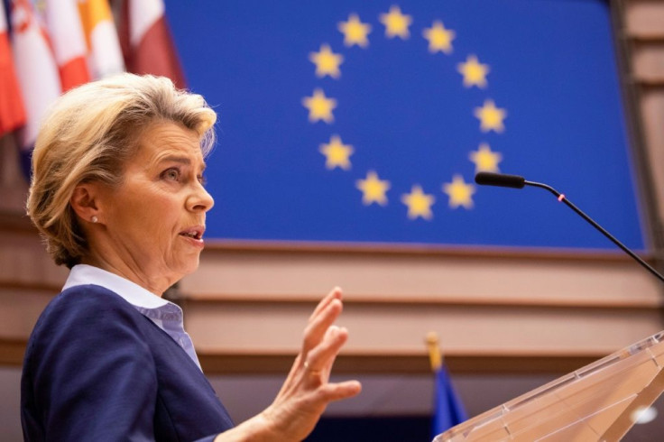 Von der Leyen said the EU's Michel Barnier and his UK counterpart David Frost had made progress towards resolving rules for state aid to businesses