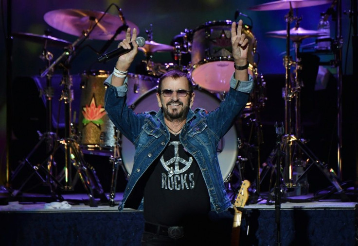 Ringo Starr, shown here performing at the 50th anniversary celebration of Woodstock in upstate New York in 2019, saw his packed touring schedule grounded by the pandemic
