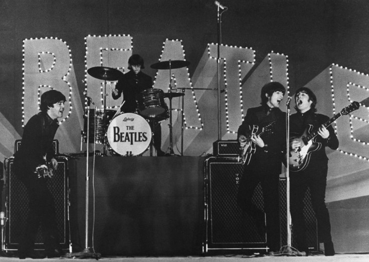 Ringo Starr found massive global fame as the drummer for The Beatles, shown here in 1966 in Tokyo