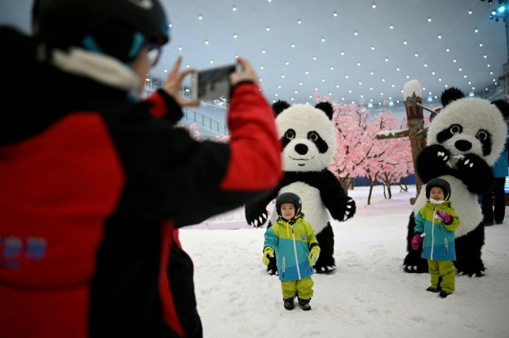 China has previously said it wants to put 10 percent of the world's most populous nation on skis ahead of the 2022 Winter Games
