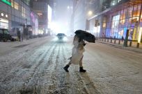 New York City, if hit as badly by the storm as predicted, would be facing the most snow from one storm in more than four years