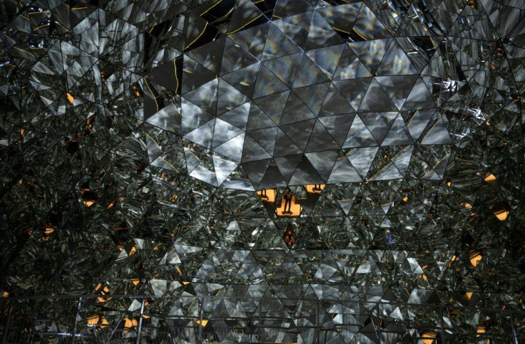 Crystal glass manufacturer Swarovski's headquarters are in in Wattens, Austria