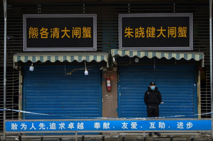 The coronavirus first emerged at a seafood market in the central Chinese city of Wuhan late last year