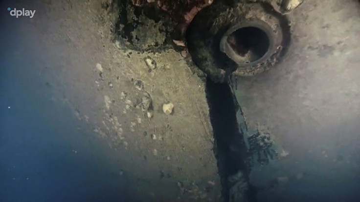 A September documentary showed underwater footage revealing a hitherto unrecorded four-metre (13-foot) hole in the ship's hull