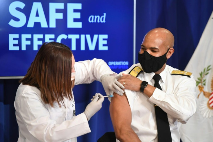 US Surgeon General Jerome Adams pleaded with African Americans to trust the vaccines