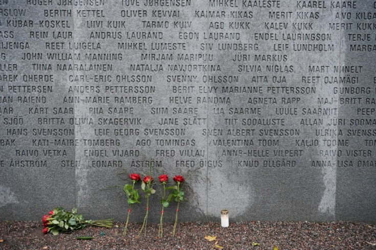 There is a memorial for the victims of the Estonia disaster in Stockholm