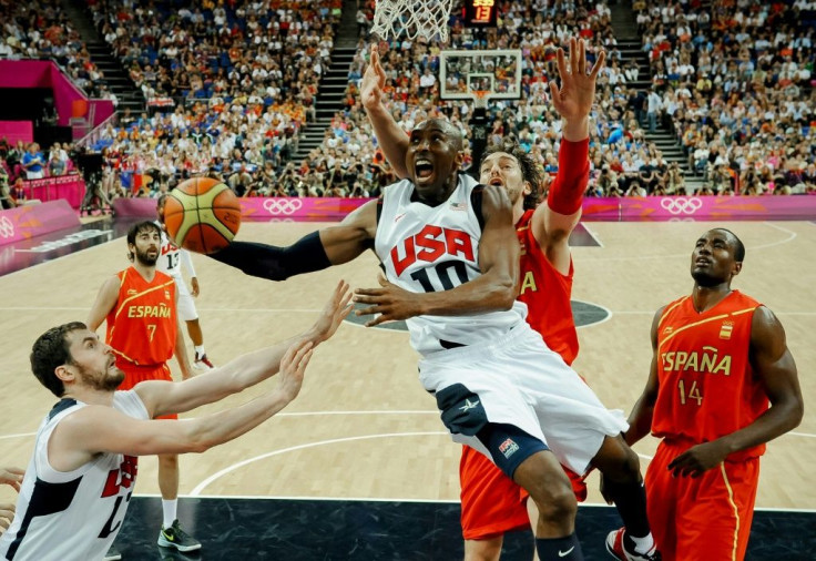 Kobe Bryant led the USA to two Olympic triumphs