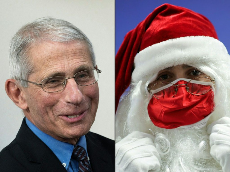 Top US infectious disease official Anthony Fauci said he personally gave Santa Claus a coronavirus vaccines