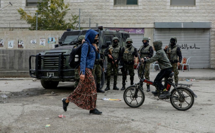 Daily life in Balata goes on under the watchful Gaza of the Palestinian security forces