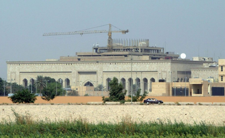The US embassy in the Iraqi capital Baghdad, pictured in 2007