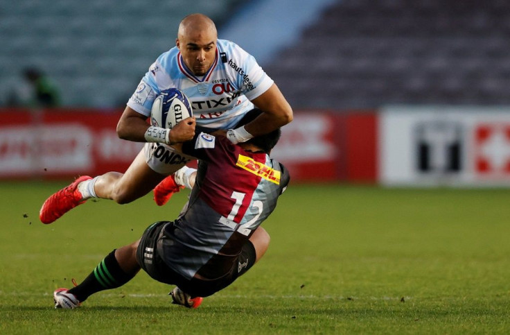 Simon Zebo and Racing were on top throughout against Harlequins