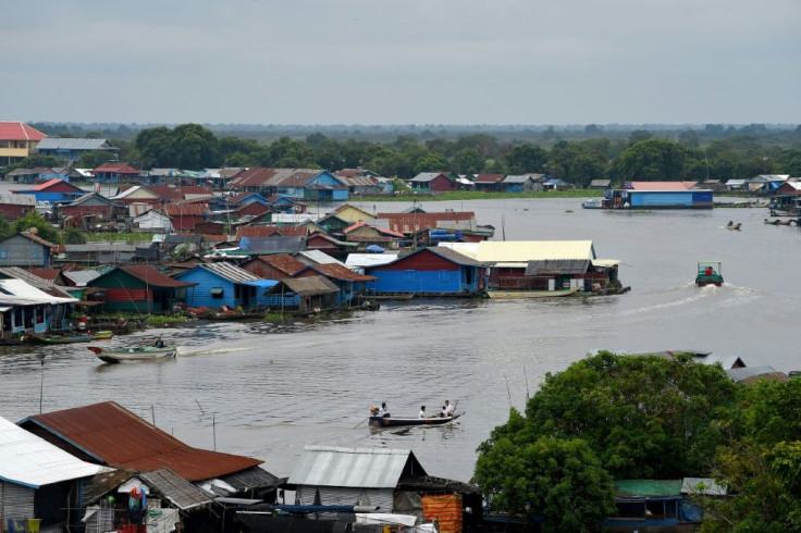 More than a million people live on or around the Tonle Sap but water levels have plummeted and fish stocks dwindled because of climate change and dams upstream on the Mekong