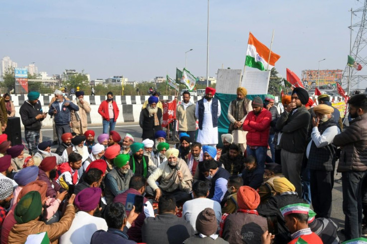 Protesting farmers say the new laws will destroy their livelihoods