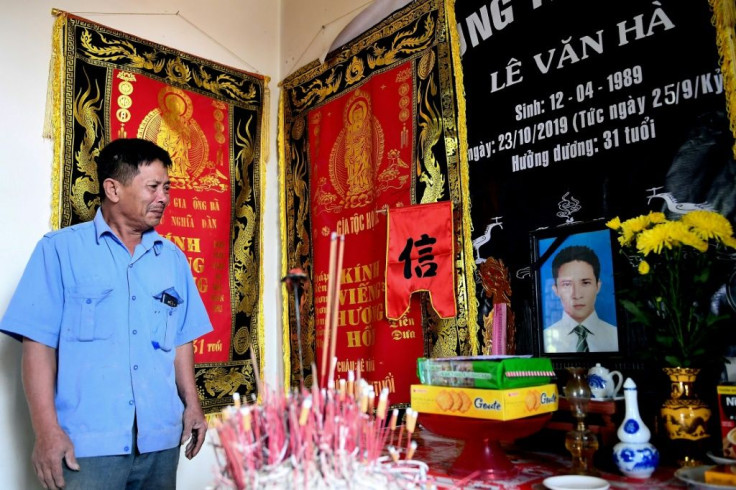 Le Minh Tuan, whose 30-year-old son died in the truck, said he thought the court's decision was the right one