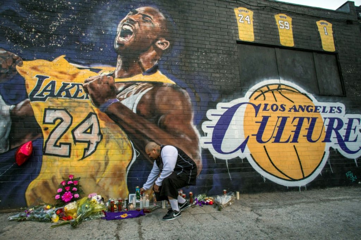 Kobe Byrant's death in a helicopter crash shocked the sporting world