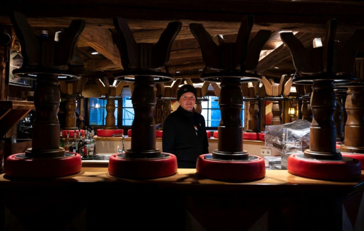 Bar owner Berbhard Zangerl might need to hire seasonal staff again if the ski season gets back into full swing