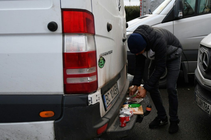 Romanian drivers thought to carry food with them