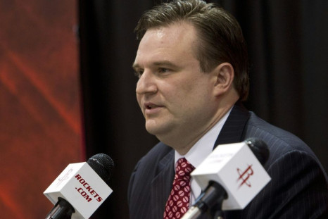 Former Houston Rockets general manager Daryl Morey. now with the Philadelphia 76ers, says he once feared his tweet backing Hong Kong activists could end his NBA career