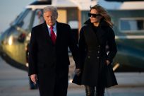 Donald Trump and his wife Melania left Washington to spend Christmas in Florida, after his shock rejection of a massive coronavirus relief package passed by Congress
