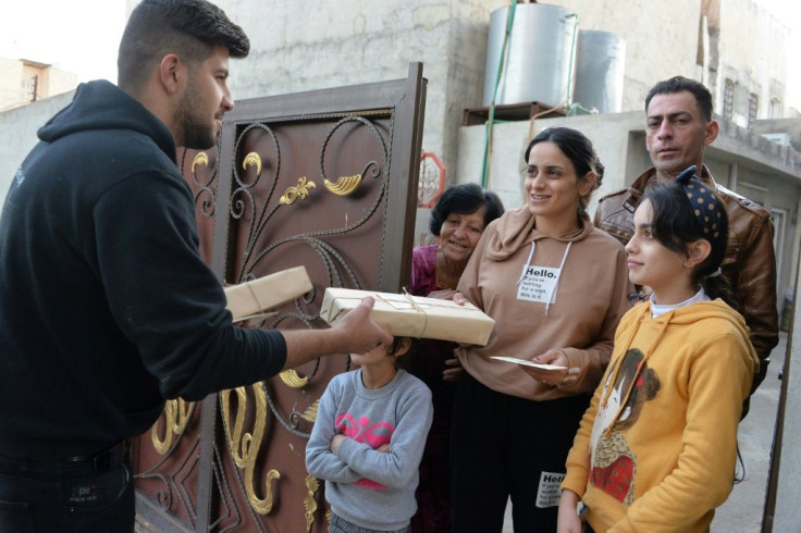Christmas cards with hand-written greetings from across mainly Muslim Iraq bring joy to Christians in the northern town of Qaraqosh, where the minority community is still rebuilding after the ravages of jihadist rule