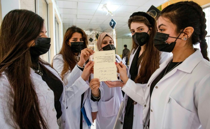 Medical students in Basra were among those who sent Christmas messages to Qaraqosh's Christians