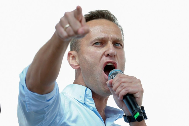 Navalny said the authorities 'hysterical reaction'