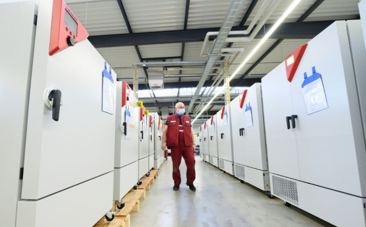Special freezers produced by Binder provide ultra low temperatures