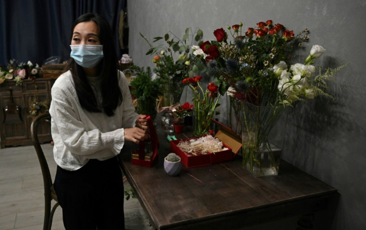 Florist Elise Ip said she hopes the gifts make prisoners and their relatives and friends feel closer to each other