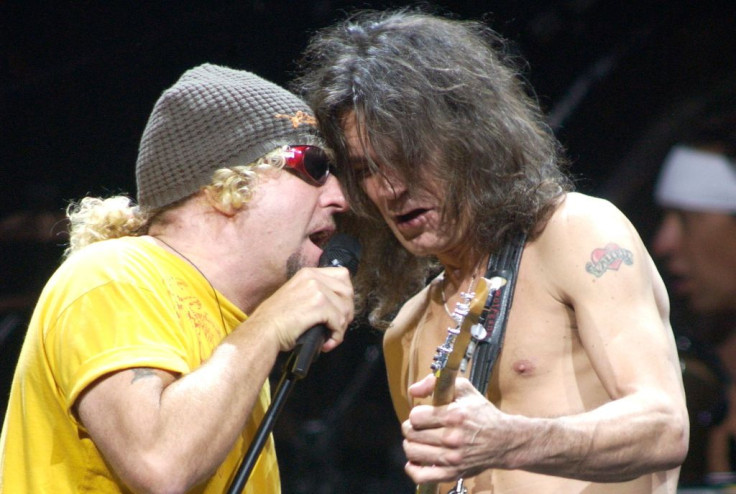 Sammy Hagar and Eddie Van Halen