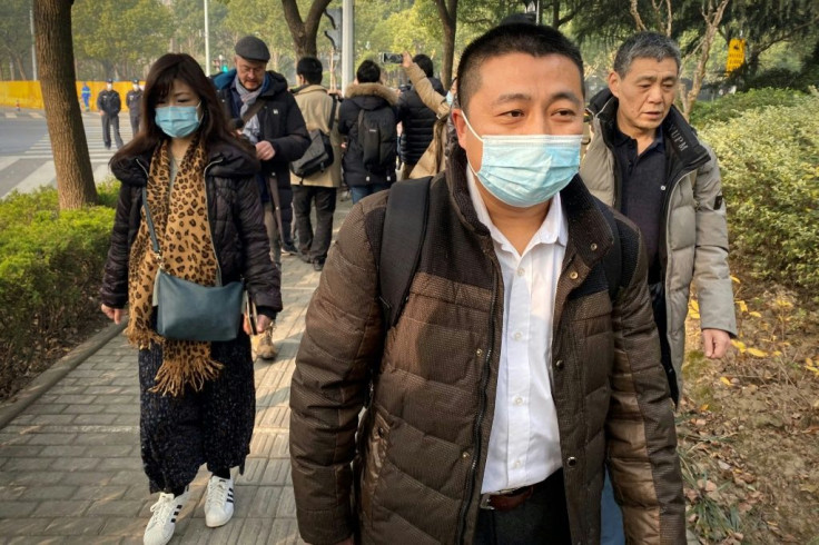 Zhang's lawyer Ren Quanniu said she looked 'devastated' when the sentence was read out