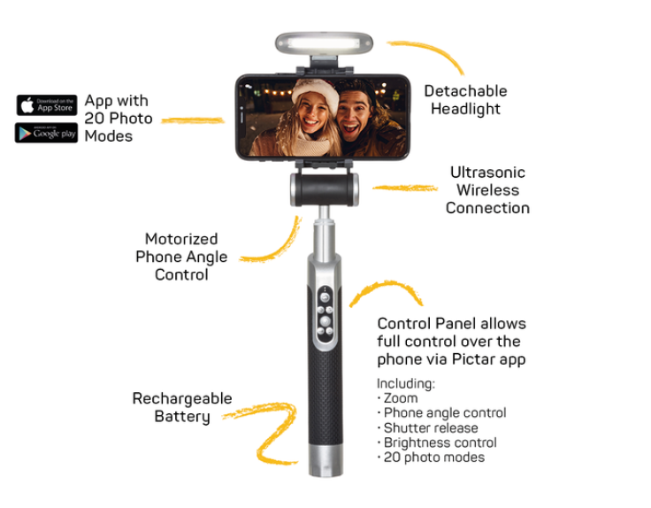 The Smart Selfie Stick