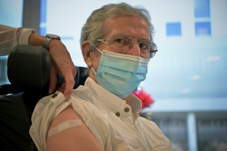 Jacques Collineau, 75, said he had no fear of the vaccine